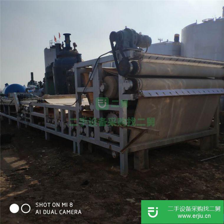 山東省出售二手3x12米帶式壓濾機