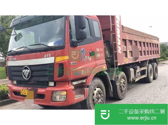 浙江出售二手福田前四后八自卸車