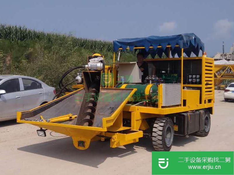 山東出售二手恒沃X-83路緣石成型機