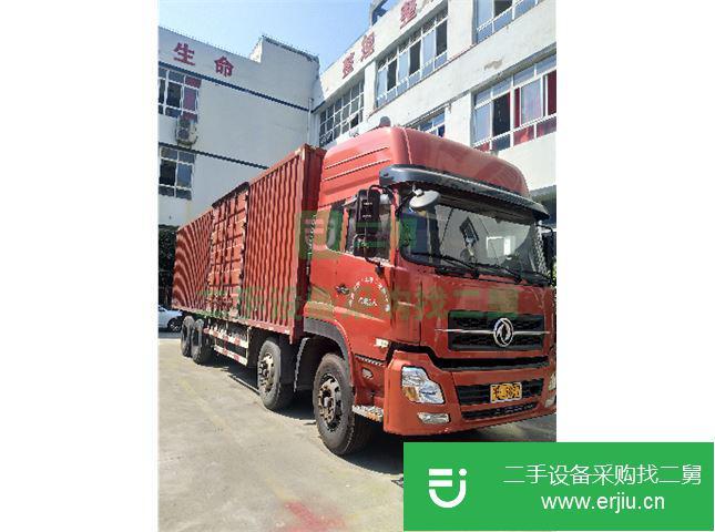 重慶出售二手東風前四后八廂式貨車