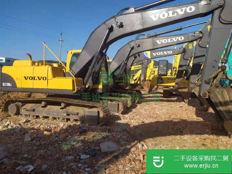 廣西省出售二手沃爾沃210Blc挖掘機