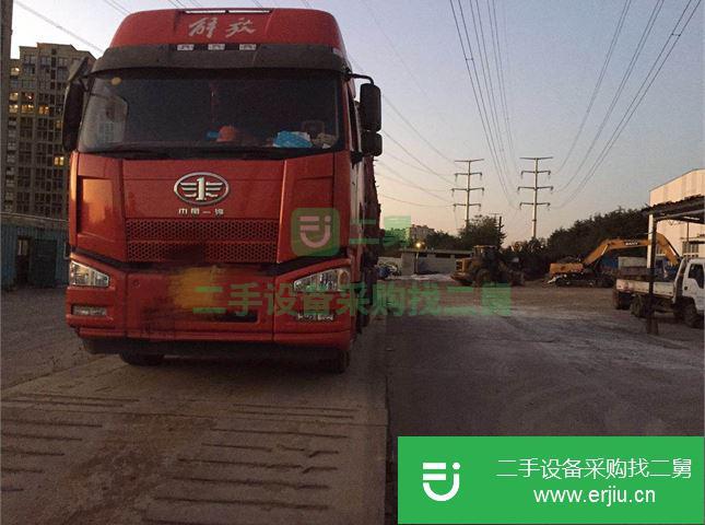 山東出售二手一汽解放J6P牽引車