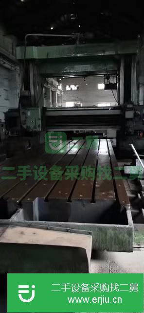 浙江出售二手8米龍門刨銑床
