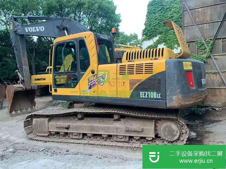 廣西省出售二手沃爾沃210Blc挖掘機