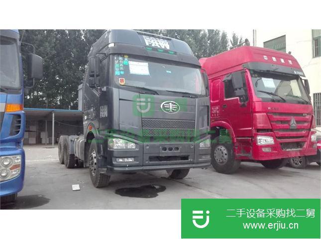內蒙古出售二手一汽解放J6雙驅動牽引車