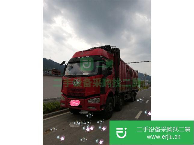 福建出售二手一汽解放前四后八載貨車
