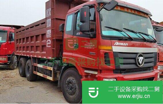 內蒙古出售二手福田前二后八自卸車