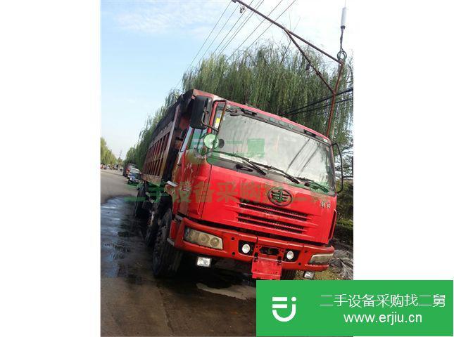 江蘇出售二手一汽解放前四后八自卸車