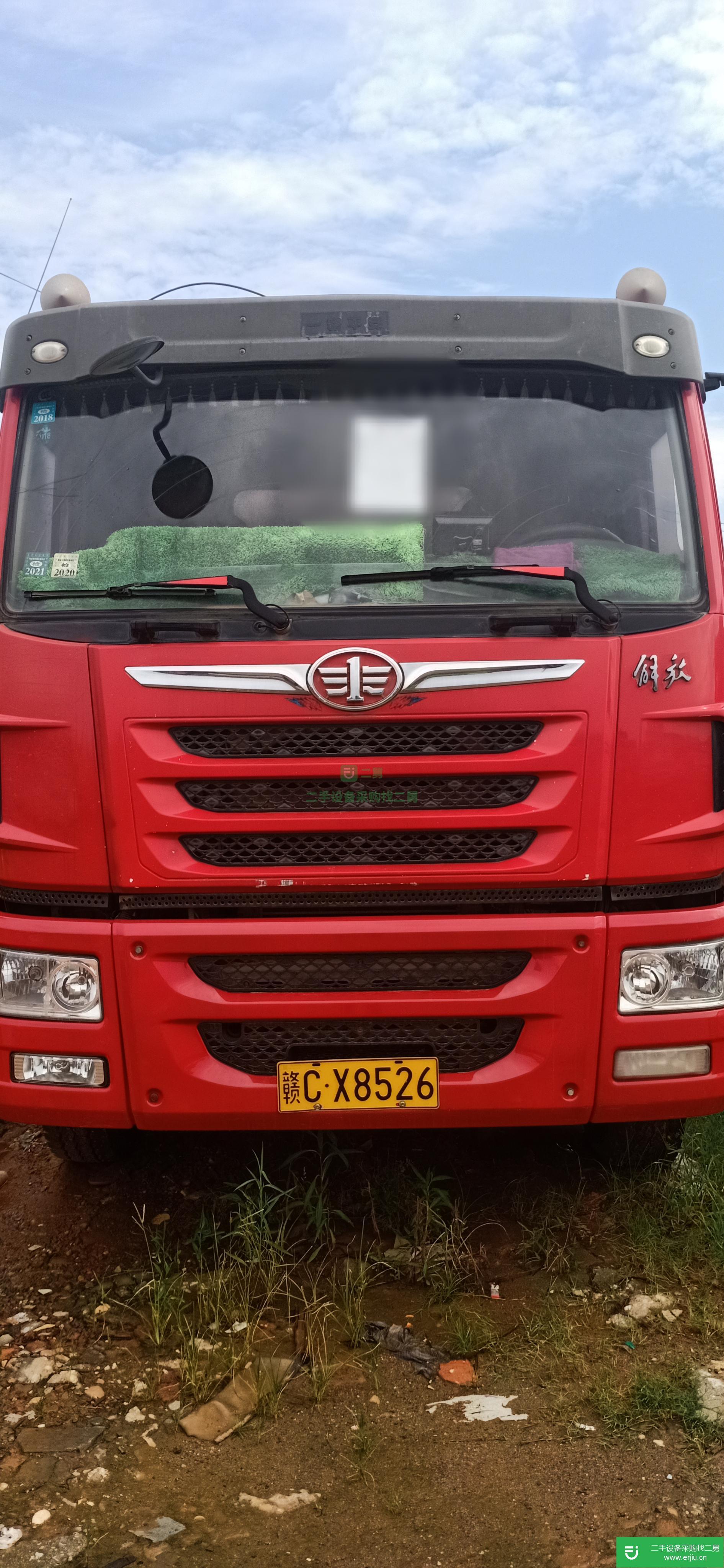 江西省出售二手青島解放自卸車