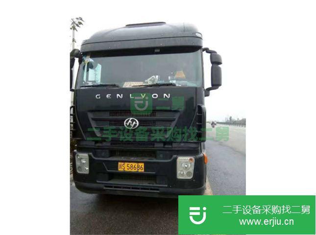 四川出售二手紅巖倉欄半掛車