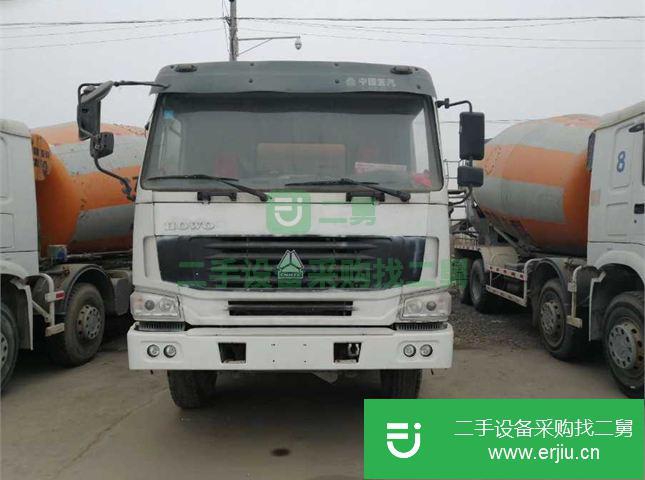 安微出售二手中國重汽混凝土攪拌車