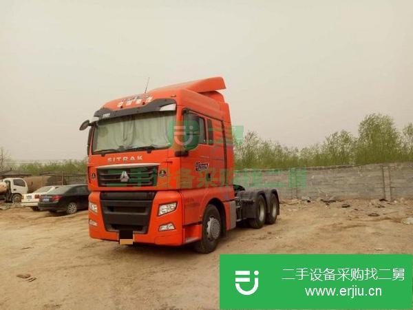 河北出售二手重汽汕德卡牽引車