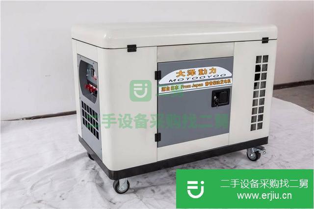 四川出售二手大澤靜音18kw柴油發電機