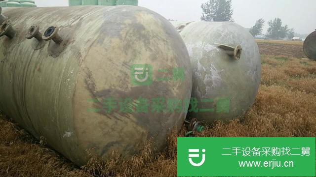 江西出售二手臥式玻璃鋼儲罐
