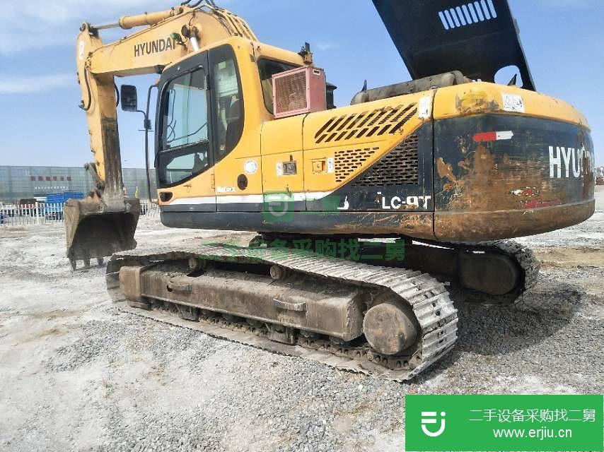 內蒙古出售二手現代R275LC-9T挖掘機