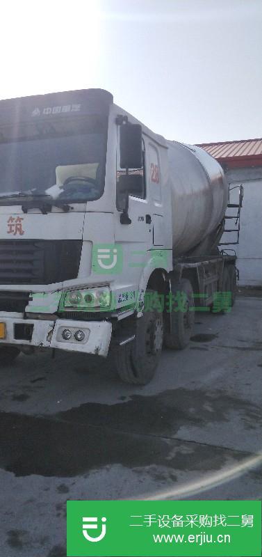 河北出售二手重汽HOWO水泥攪拌車