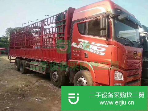 江西出售二手一汽解放J6前四后八載貨車
