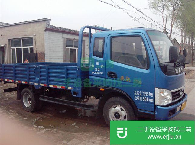 黑龍江出售二手五征前二后四排半貨車