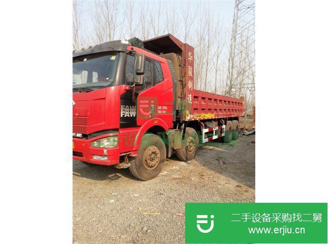 河北出售二手解放J6前四后八自卸車