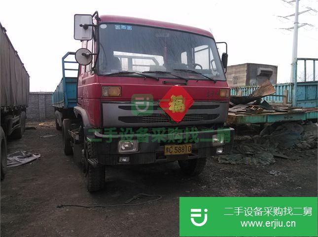 河南出售二手一汽解放前二后四自卸車