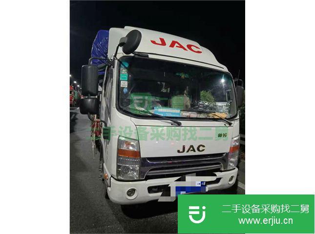 河北出售二手江淮前二后四廂式排半貨車