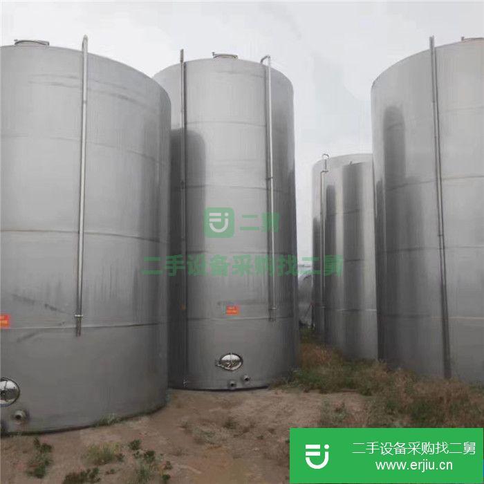 山東省出售二手不銹鋼儲罐