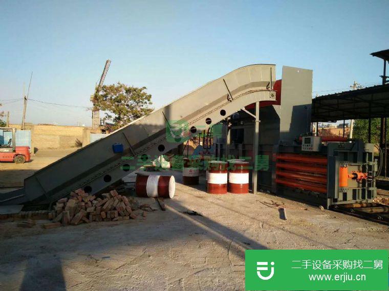 江蘇省出售二手全自動廢紙塑料瓶打包機