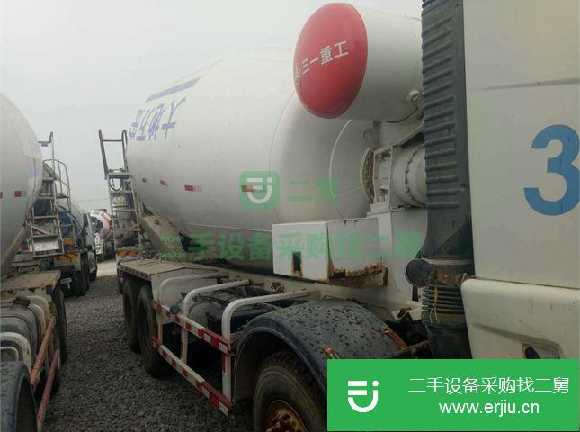 山東出售二手三一重工水泥攪拌罐車