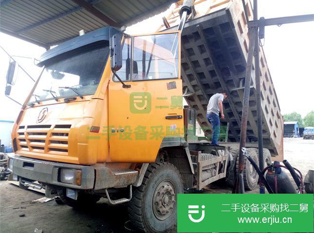 山西出售二手奧龍后八輪自卸車