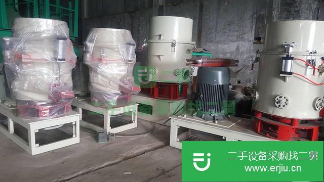 河北出售二手膜料團粒機