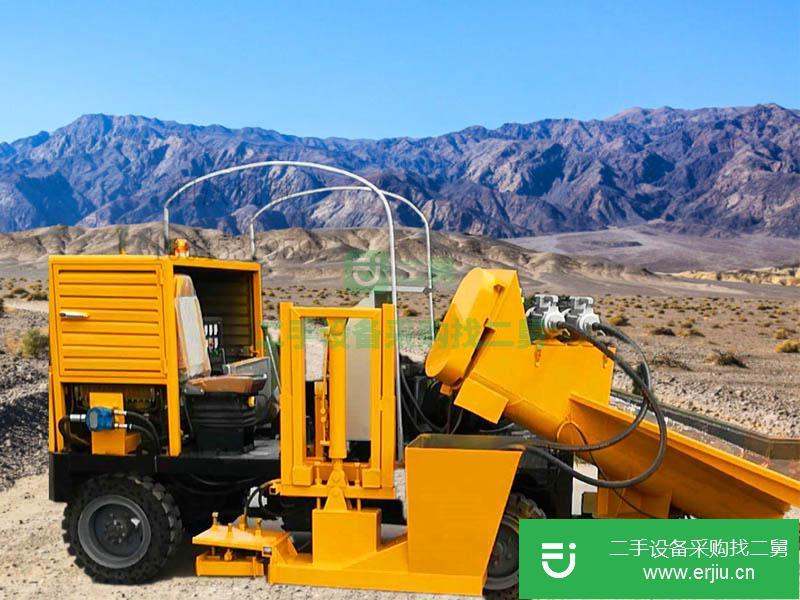山東出售二手恒沃X-83路緣石成型機