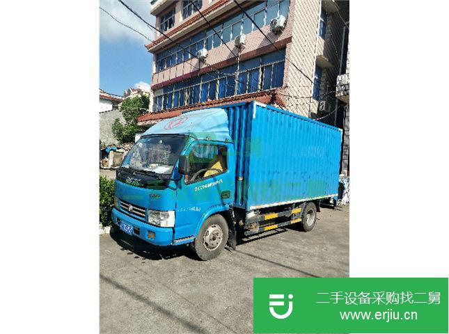 浙江出售二手東風廂式貨車
