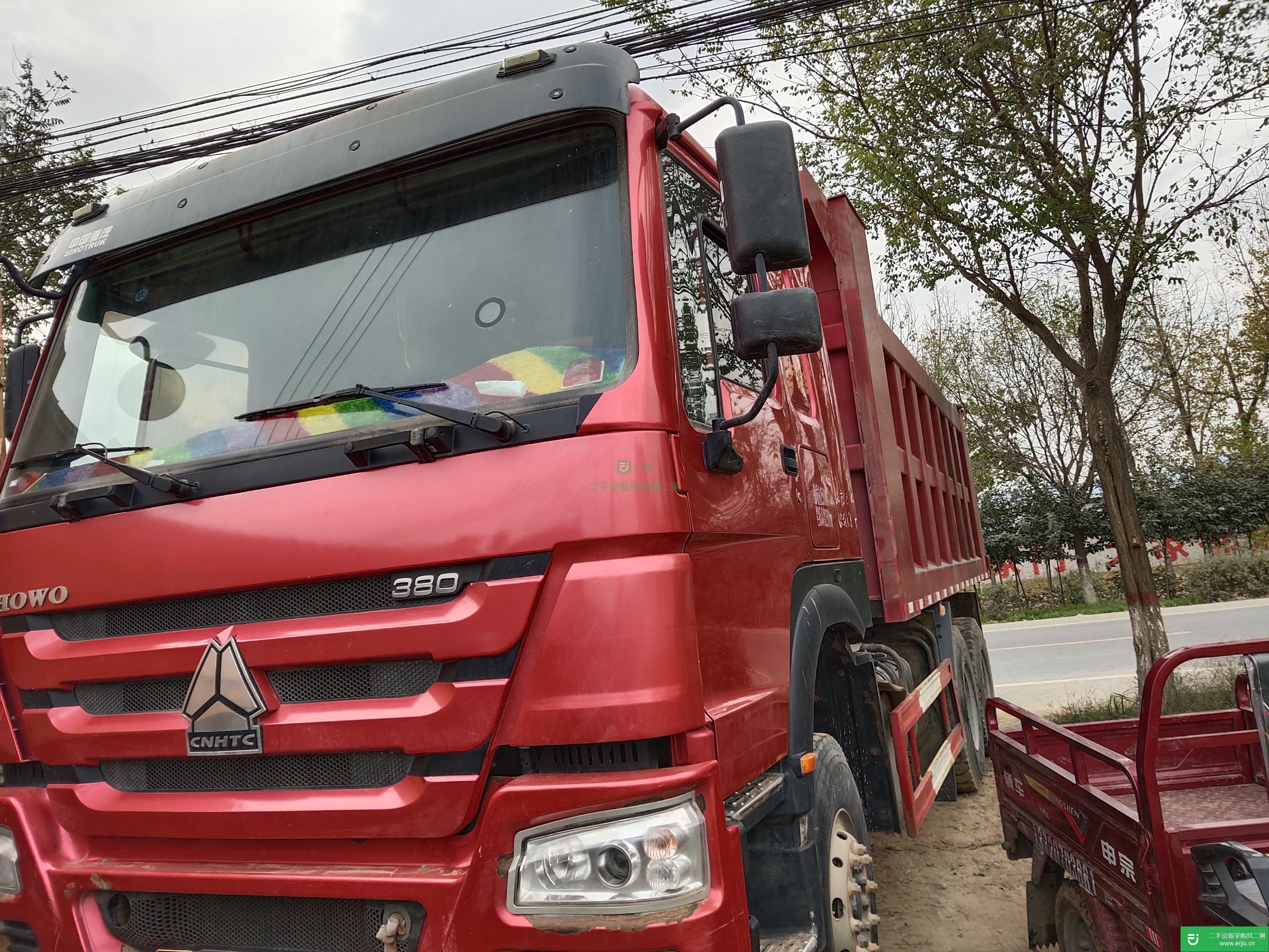 陜西省出售二手中國重汽自卸車