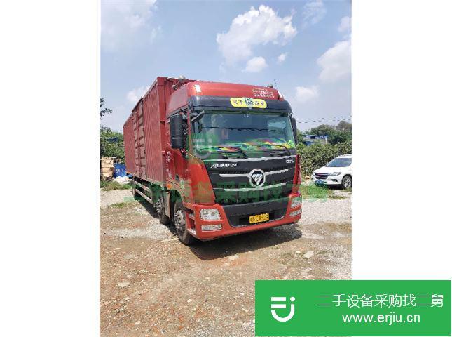 四川出售二手福田前四后四廂式貨車