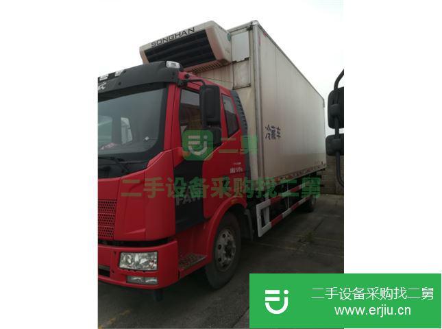浙江出售二手一汽解放J6L冷藏車