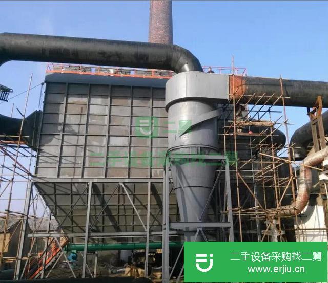青海出售二手鍋爐配套布袋除塵器