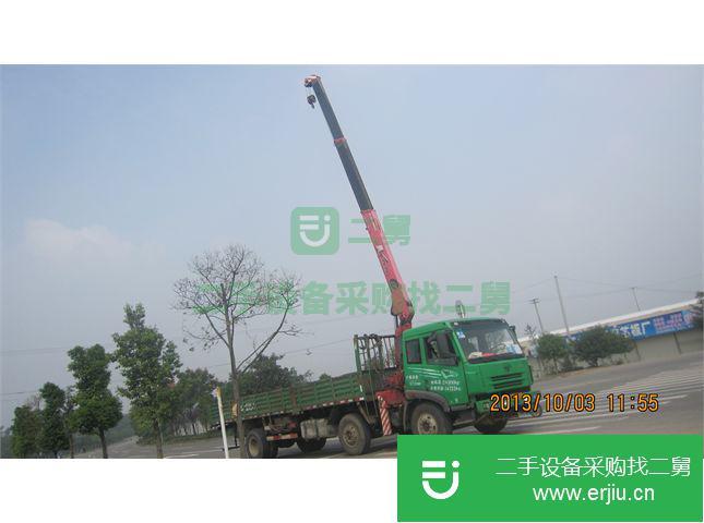 四川出售二手一汽解放隨車吊