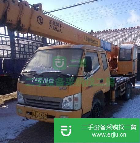 河南出售二手6噸唐駿汽車吊