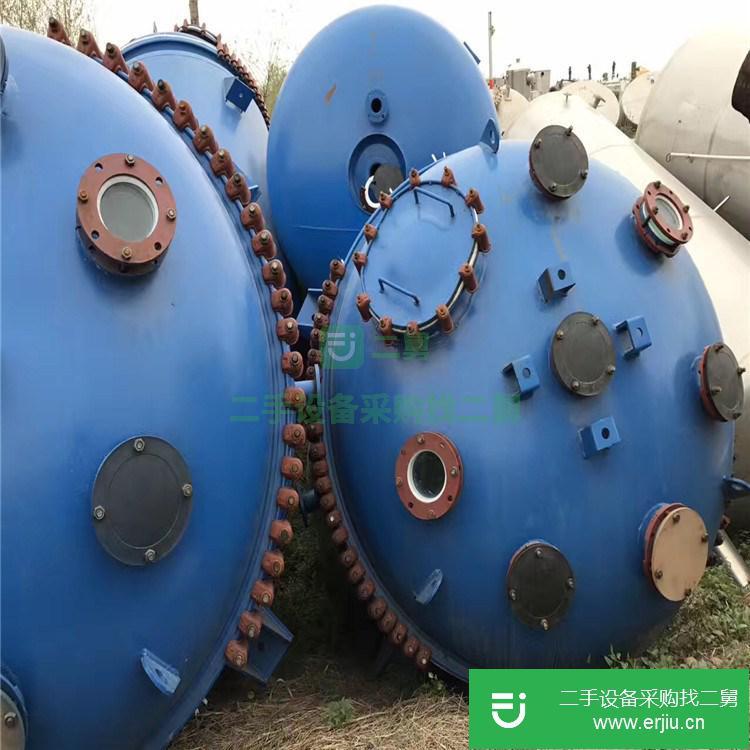 山東出售二手搪瓷反應釜