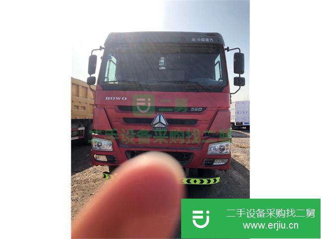 河南出售二手豪沃380自卸車