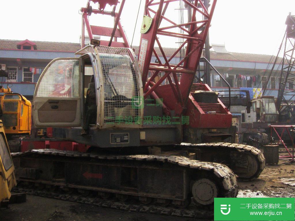 上海出售二手撫順50噸履帶吊車