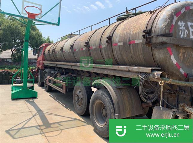 江蘇出售二手東風(fēng)天威前四后八油罐車