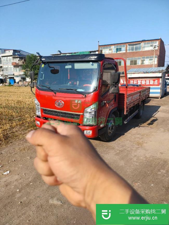 山東出售二手一汽紅塔公獅載貨車