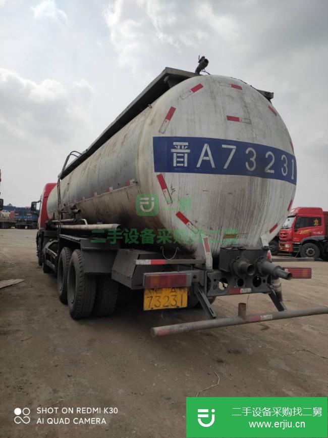 山西出售二手一汽解放悍威J5M水泥罐車