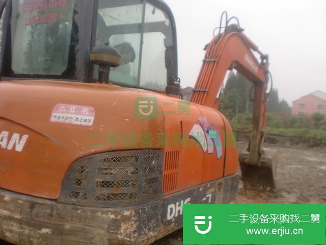 浙江出售二手斗山60挖掘機