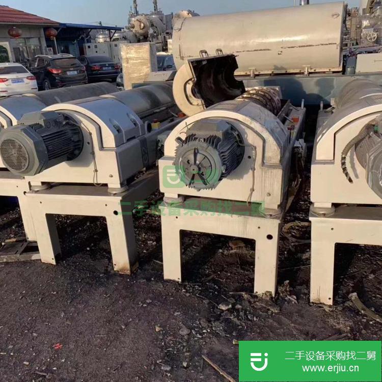 山東出售二手污泥脫水臥螺離心機