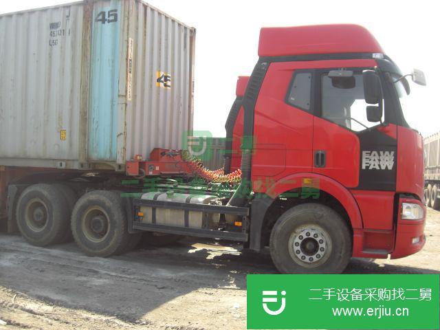河南出售二手解放J6420牽引車