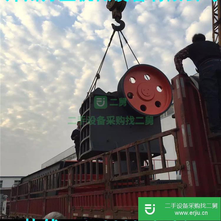 河南出售二手石灰石顎式破碎機
