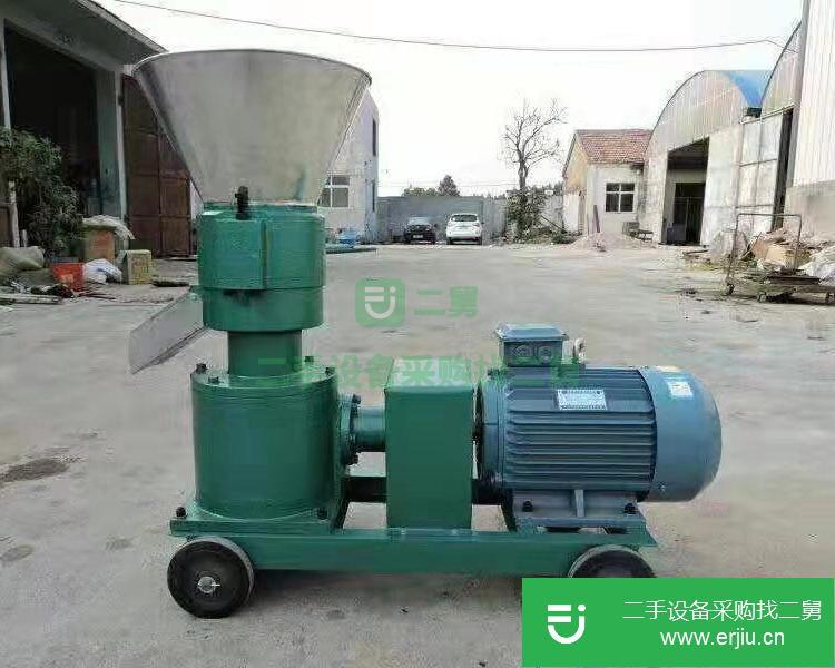 山東出售二手三滾輪飼料顆粒機