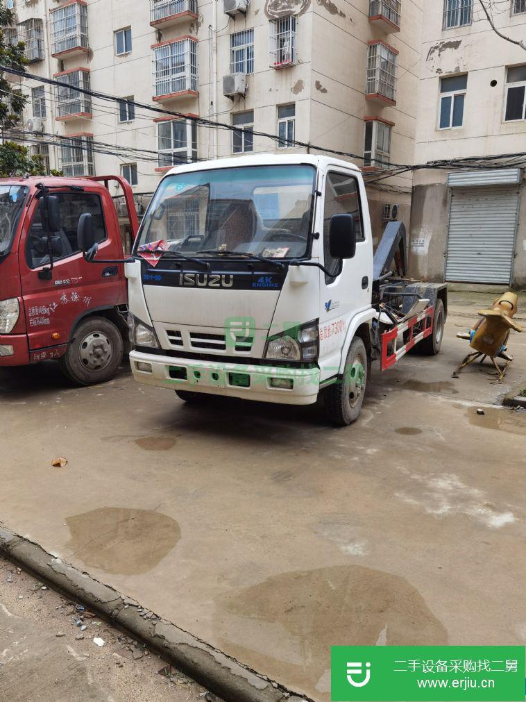 江蘇省出售二手鉤臂車垃圾車
